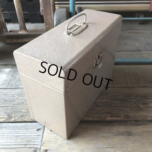画像2: Vintage Metal File Box (M856) (2)