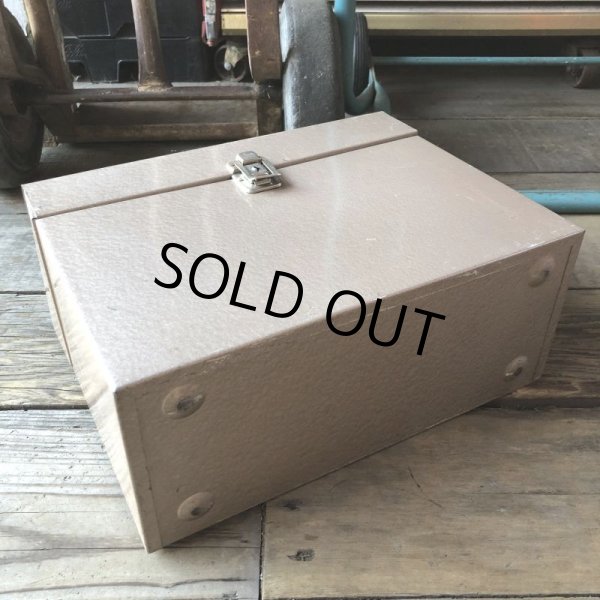 画像11: Vintage Metal File Box (M856) (11)
