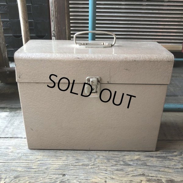 画像1: Vintage Metal File Box (M856) (1)