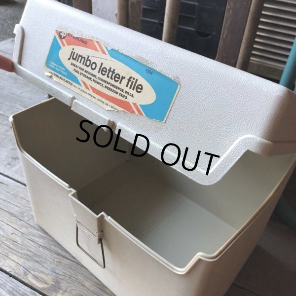 画像7: 70s Vintage Plastic File Box (M858) (7)