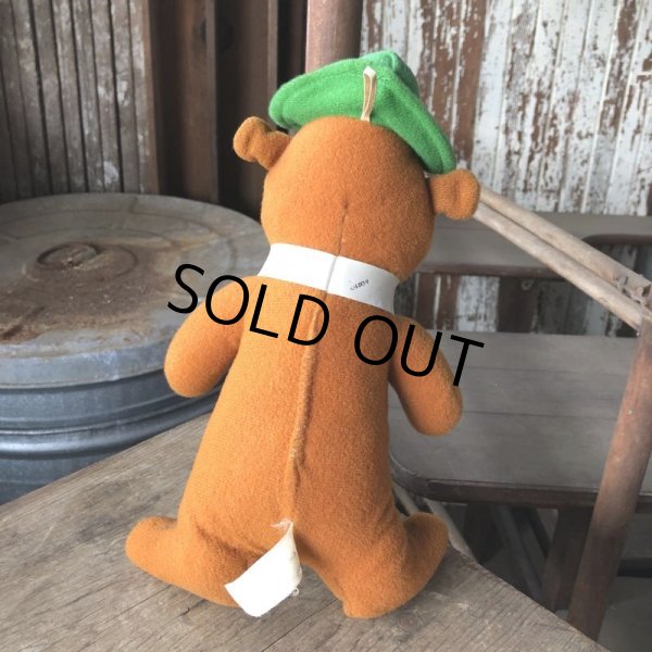 画像4: 80s Vintage Hanna Barbara Yogi Bear Plush Doll (M867) (4)
