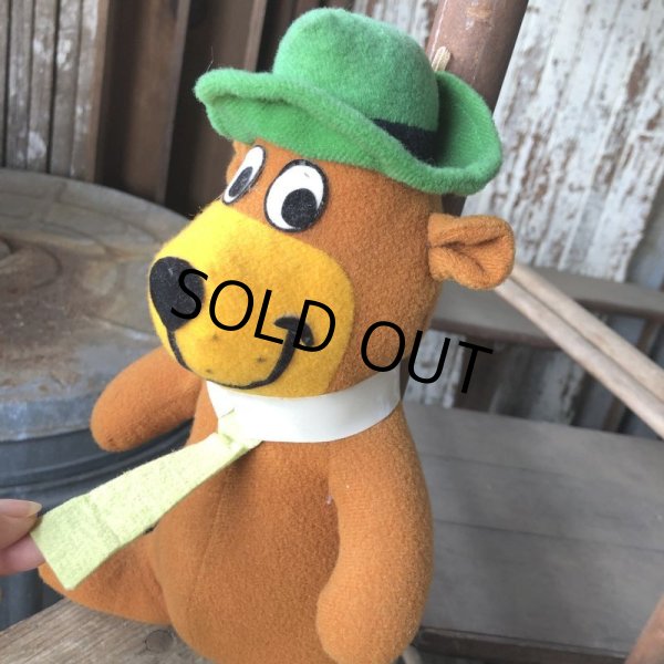 画像6: 80s Vintage Hanna Barbara Yogi Bear Plush Doll (M867) (6)