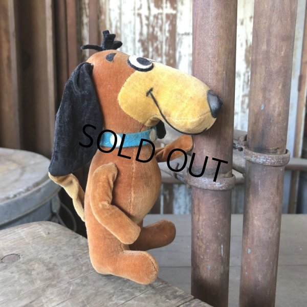 画像5: 60s Vintage Hanna Barbara Augie Doggie Velveteen Stuffed (M870) (5)