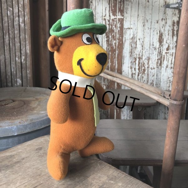 画像3: 80s Vintage Hanna Barbara Yogi Bear Plush Doll (M867) (3)