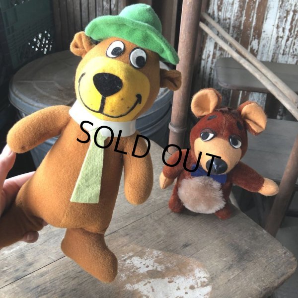 画像12: 80s Vintage Hanna Barbara Yogi Bear Plush Doll (M867) (12)