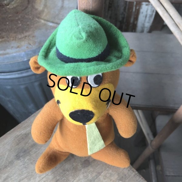 画像8: 80s Vintage Hanna Barbara Yogi Bear Plush Doll (M867) (8)