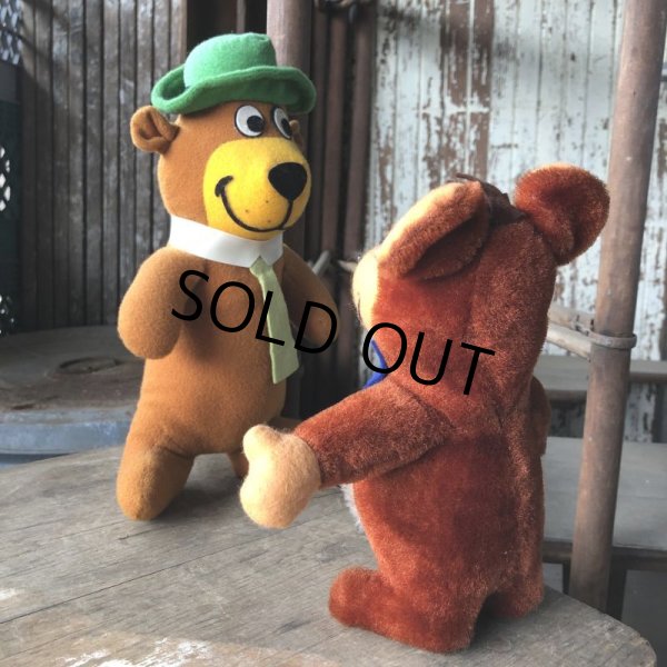 画像11: 80s Vintage Hanna Barbara Yogi Bear Plush Doll (M867) (11)