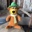 画像2: 80s Vintage Hanna Barbara Yogi Bear Plush Doll (M867) (2)