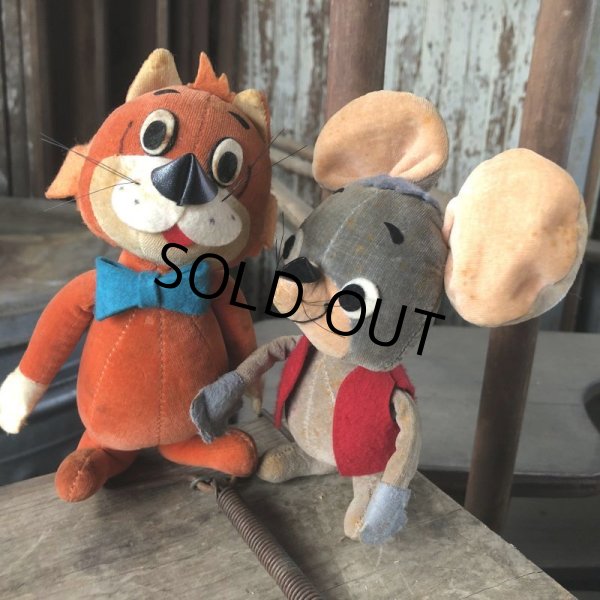 画像10: 60s Vintage Hanna Barbara Mr.Jinks Velveteen Stuffed (M869) (10)