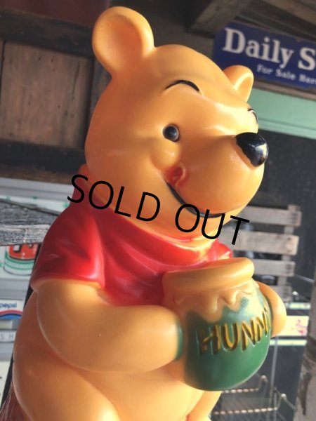 画像6: 70s Vintage Disney  Winnie the Pooh Plastic Coin Bank Doll (M873) (6)