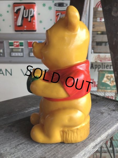 画像4: 70s Vintage SEARS Disney Winnie the Pooh Plastic Coin Bank Doll (M872) (4)