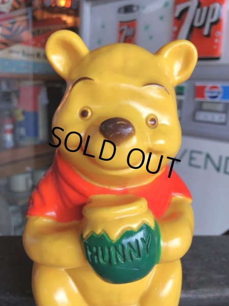 画像6: 70s Vintage SEARS Disney Winnie the Pooh Plastic Coin Bank Doll (M872) (6)
