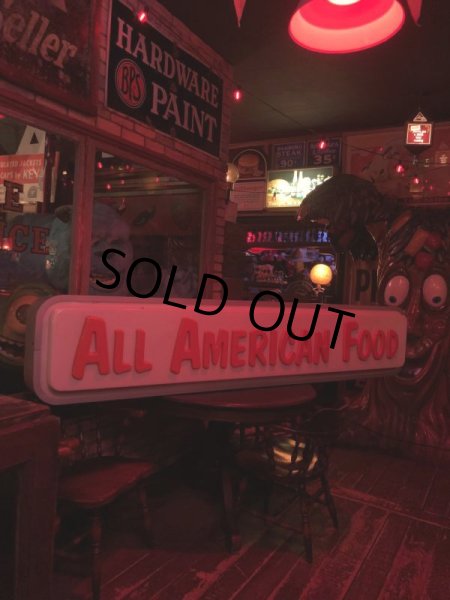 画像16: Vintage Advertising A&W Restaurant Store Display ALL AMERICAN FOOD Original Lighted Sign Hard to Find (M785) (16)