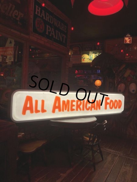 画像15: Vintage Advertising A&W Restaurant Store Display ALL AMERICAN FOOD Original Lighted Sign Hard to Find (M785) (15)