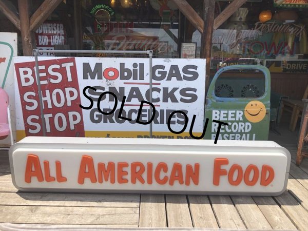 画像17: Vintage Advertising A&W Restaurant Store Display ALL AMERICAN FOOD Original Lighted Sign Hard to Find (M785) (17)