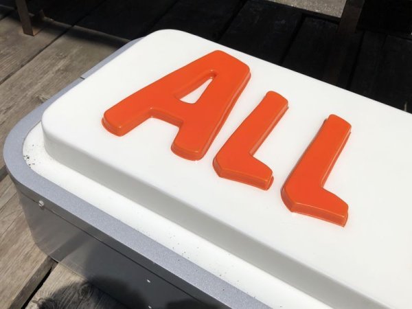 画像9: Vintage Advertising A&W Restaurant Store Display ALL AMERICAN FOOD Original Lighted Sign Hard to Find (M785) (9)