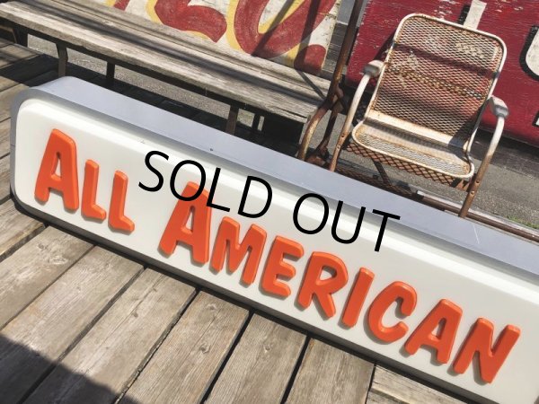 画像6: Vintage Advertising A&W Restaurant Store Display ALL AMERICAN FOOD Original Lighted Sign Hard to Find (M785) (6)