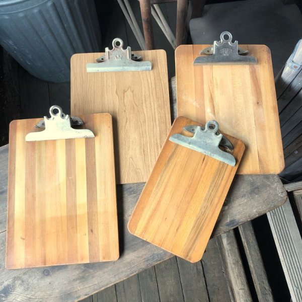 画像8: Vintage Globe Clip Clipboard (M814) (8)