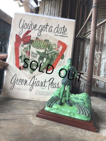画像1: Vintage Advertising Jolly Green Giant Counter Top Figurine Statue (M821) (1)