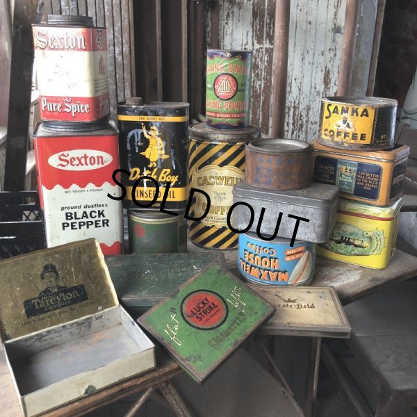 画像12: Vintage Advertising Tin HALF AND HALF TABACCO (M829) (12)