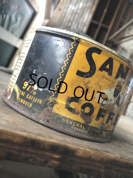 画像2: Vintage Advertising Tin SANKA COFFEE (M830) (2)