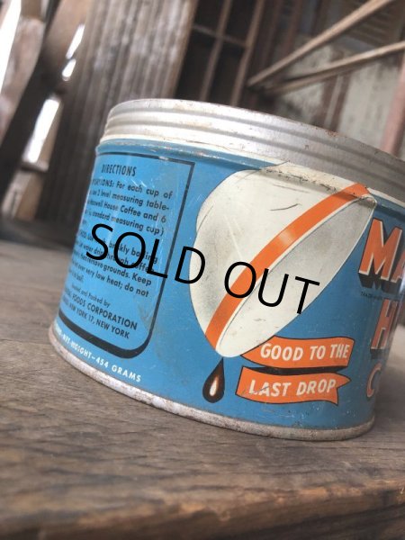 画像6: Vintage Advertising Tin MAXWELL HOUSE COFFEE (M831) (6)