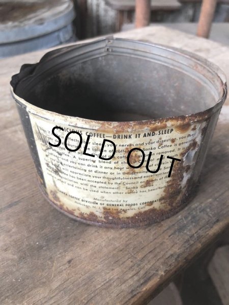 画像5: Vintage Advertising Tin SANKA COFFEE (M830) (5)