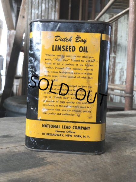 画像3: Vintage Advertising Tin Dutch Boy LISSEED OIL (M834) (3)