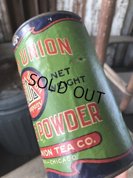 画像9: Vintage Advertising Tin Grand Union Baking Powder (M836) (9)
