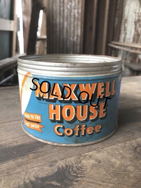 画像2: Vintage Advertising Tin MAXWELL HOUSE COFFEE (M831) (2)