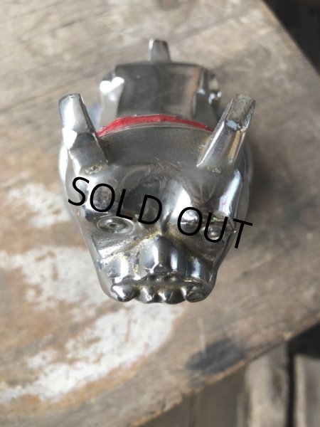 画像10: Vintage MACK TRUCK Bull Dog Advertising Metal Hood Ornament Pat #87931 (M839) (10)