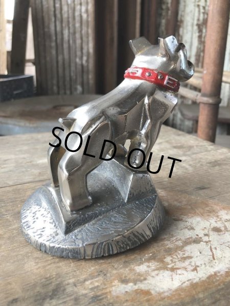 画像5: Vintage MACK TRUCK Bull Dog Advertising Metal Hood Ornament Pat #87931 (M839) (5)