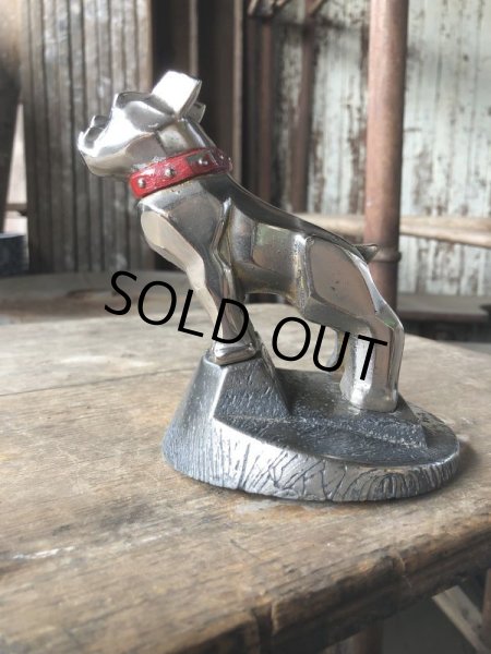画像3: Vintage MACK TRUCK Bull Dog Advertising Metal Hood Ornament Pat #87931 (M839) (3)