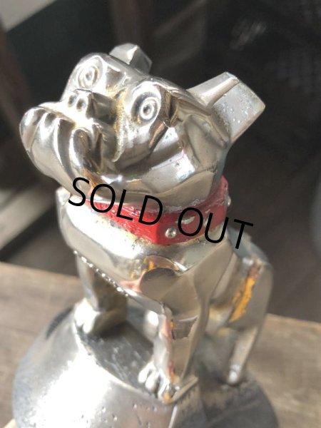 画像11: Vintage MACK TRUCK Bull Dog Advertising Metal Hood Ornament Pat #87931 (M839) (11)