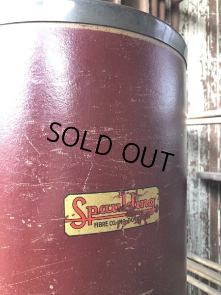 画像11: Vintage Industrial Spaulding Fibre co Vulcan Fiber Tube Case (M840) (11)