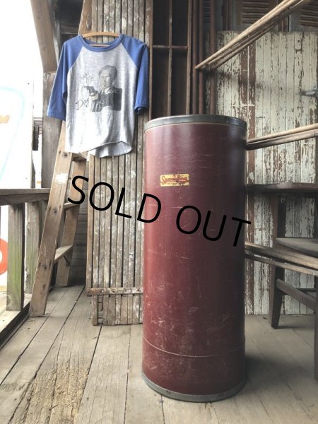 画像1: Vintage Industrial Spaulding Fibre co Vulcan Fiber Tube Case (M840) (1)