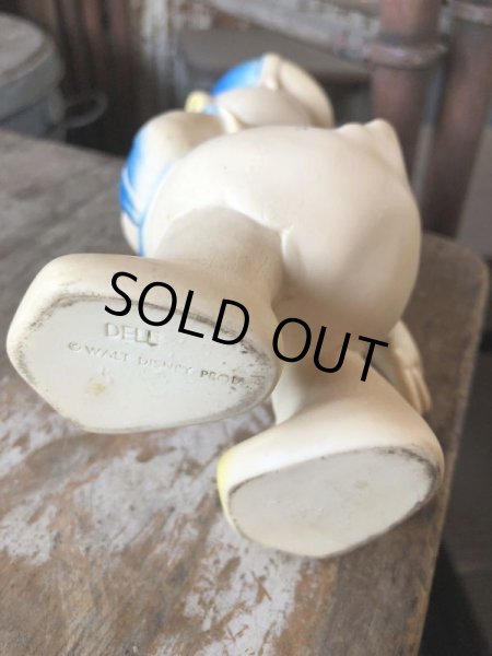 画像9: 60s Vintage DELL Disney Donald Duck Rubber Doll (M849) (9)