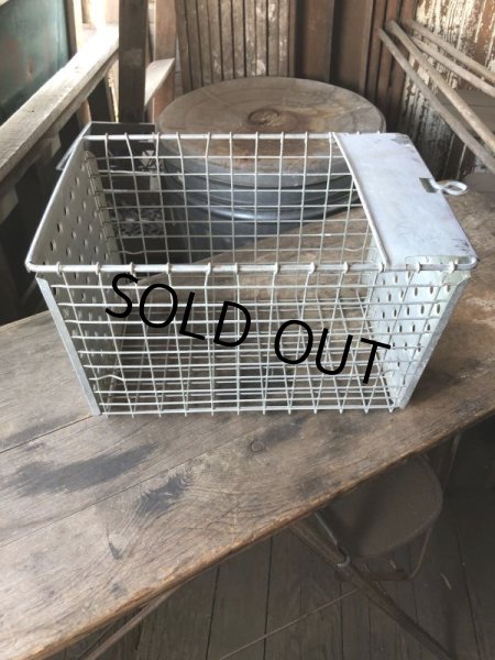 画像8: Vintage Metal Wire Locker Basket w/ Number Plate GB-718 (M852) (8)
