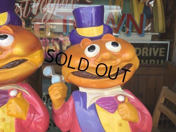 画像21: Vintage Setmakers Inc McDonalds Advertising Mayor McCheese 3D Wall Display (M859) (21)