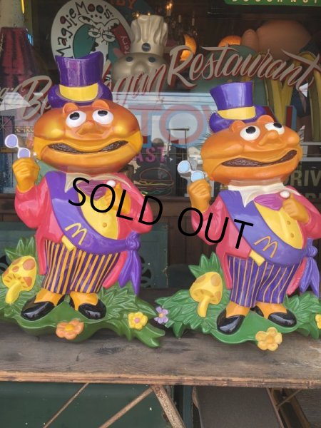 画像22: Vintage Setmakers Inc McDonalds Advertising Mayor McCheese 3D Wall Display (M859) (22)