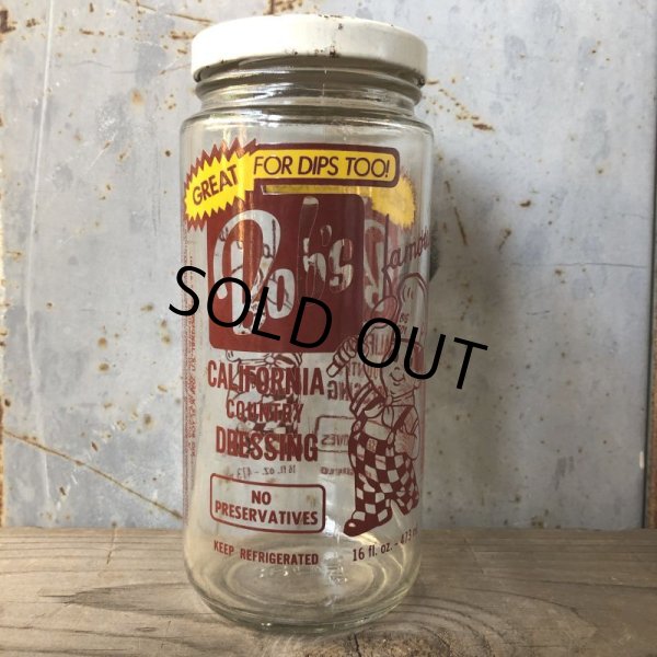 画像7: Vintage Bobs Bigboy Dressing Bottle Glass Jar 16 fl.oz (M864) (7)