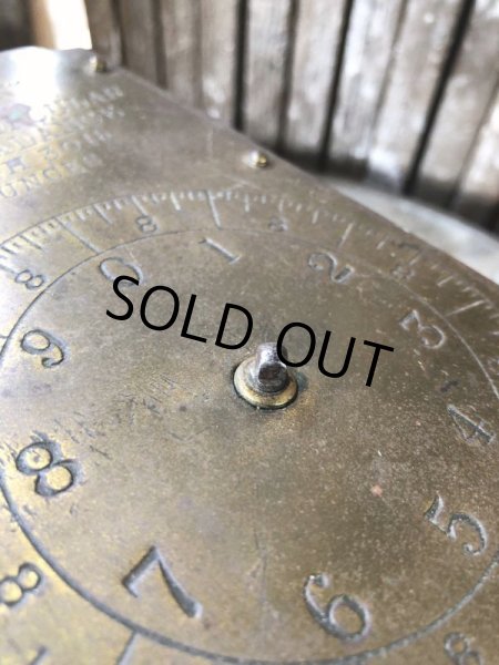 画像6: Vintage Chatillon's Improved Circular Spring Balance 30lb Scale (B871) (6)