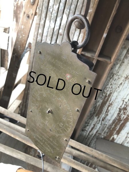 画像10: Vintage Chatillon's Improved Circular Spring Balance 30lb Scale (B871) (10)