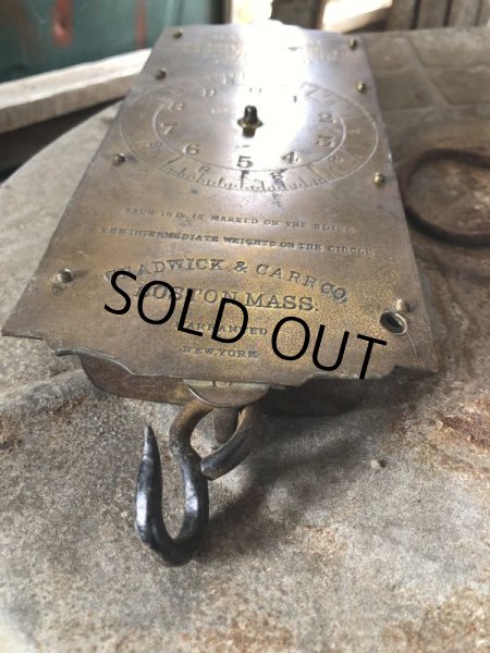 画像5: Vintage Chatillon's Improved Circular Spring Balance 30lb Scale (B871) (5)