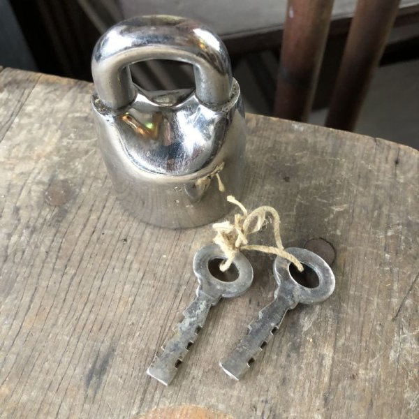 画像7: Vintage ROCKET TRADE MARK REGD. NO. 187933 Padlock (B881) (7)