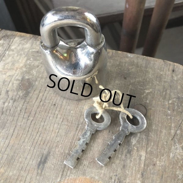 画像7: Vintage ROCKET TRADE MARK REGD. NO. 187933 Padlock (B881) (7)