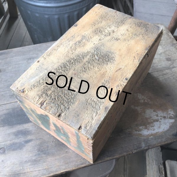 画像13: Vintage Wood Box KINGSFORD'S 6 lbs Silver Gloss Starch (M875) (13)