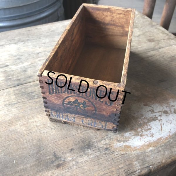 画像10: Vintage Wood Box Breakstone's 2lb Cream Cheese (M879) (10)