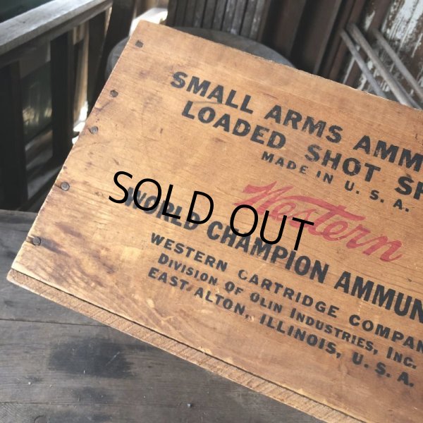 画像3: Vintage Wood Box Western Xpert LOADED SHOT SHELLS (M886) (3)