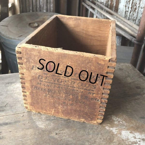 画像4: Vintage Wood Box HERCULES POWDER NO.2 10LB (M887) (4)